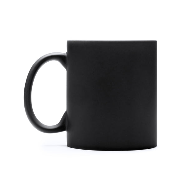 Taza promocional de cerámica en acabado mate | WALAX (TZ3996)