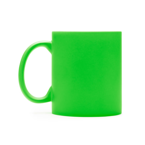 Taza promocional de cerámica en acabado mate | WALAX (TZ3996)