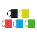 Taza promocional de cerámica en acabado mate | WALAX (TZ3996)