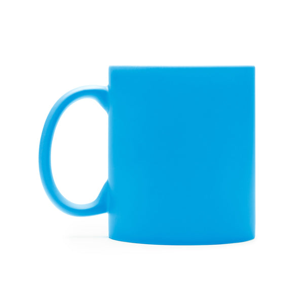 Taza promocional de cerámica en acabado mate | WALAX (TZ3996)