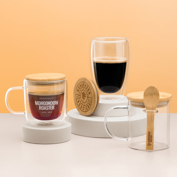 Bonita taza de doble pared realizada en cristal | INDAL (TZ3998)