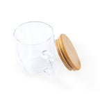 Bonita taza de doble pared realizada en cristal | INDAL (TZ3998)
