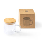 Bonita taza de doble pared realizada en cristal | INDAL (TZ3998)