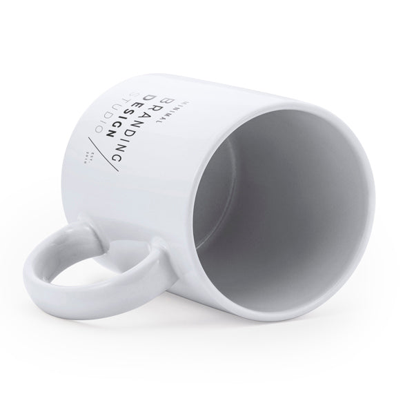 Taza de cerámica con capacidad de 370 ml | YUCA (MD4005)