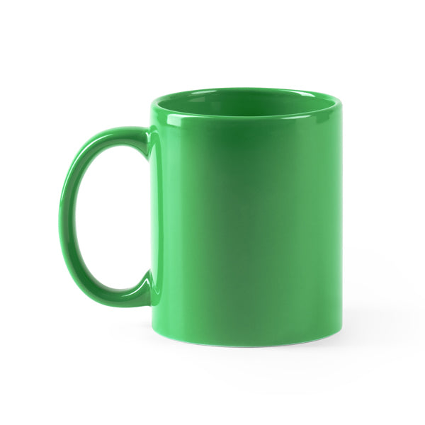 Taza de cerámica con capacidad de 370 ml | PAPAYA (MD4006)