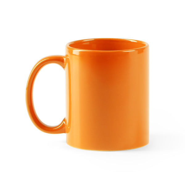 Taza de cerámica con capacidad de 370 ml | PAPAYA (MD4006)