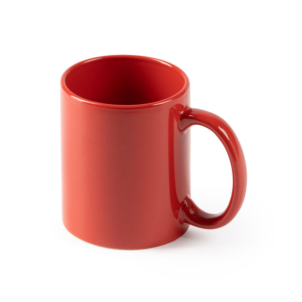 Taza de cerámica con capacidad de 370 ml | PAPAYA (MD4006)
