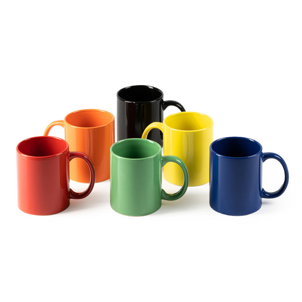 Taza de cerámica con capacidad de 370 ml | PAPAYA (MD4006)