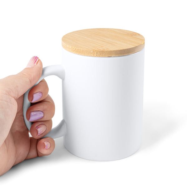 Taza de cerámica con capacidad de 370 ml | BERRY (MD4012)