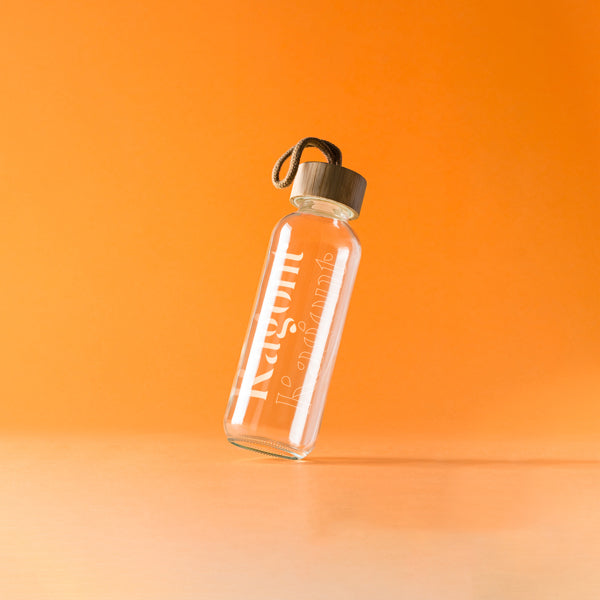 Bidón de cristal de 450 ml con un distinguido | TRILBY (MD4020)