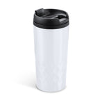 Vaso de acero inoxidable de 300 ml con tapa PP | SALAK (MD4028)