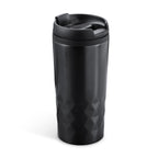 Vaso de acero inoxidable de 300 ml con tapa PP | SALAK (MD4028)