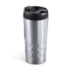 Vaso de acero inoxidable de 300 ml con tapa PP | SALAK (MD4028)