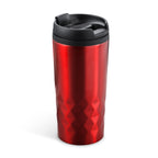 Vaso de acero inoxidable de 300 ml con tapa PP | SALAK (MD4028)