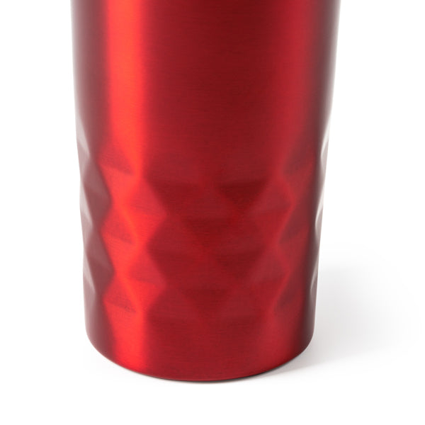 Vaso de acero inoxidable de 300 ml con tapa PP | SALAK (MD4028)