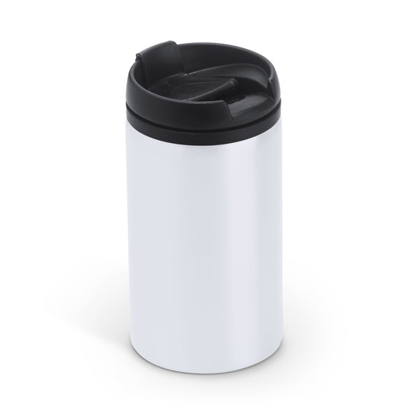 Vaso de acero inoxidable de 290 ml con tapa PP | MILU (MD4029)