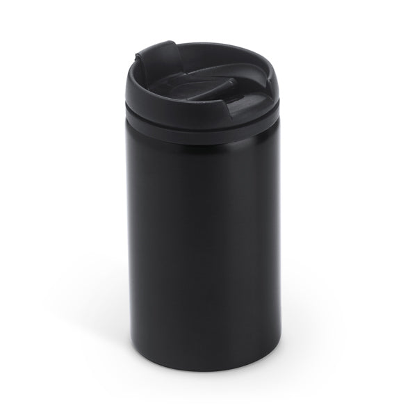 Vaso de acero inoxidable de 290 ml con tapa PP | MILU (MD4029)