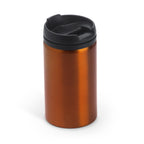 Vaso de acero inoxidable de 290 ml con tapa PP | MILU (MD4029)