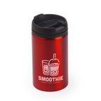 Vaso de acero inoxidable de 290 ml con tapa PP | MILU (MD4029)