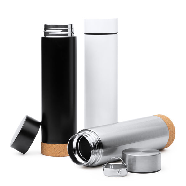 Termo de acero 304 de doble pared con infusor de | TAYOX (TE4056)