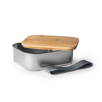 Fiambrera de acero inoxidable 304 con tapa de | KORLAN (FI4066)