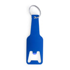 Llavero abridor de aluminio con forma de botella | STOUT (KO4071)