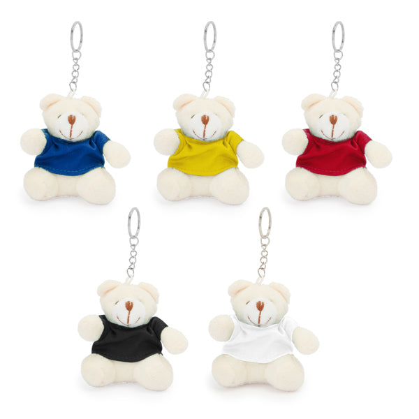 Llavero con osito de peluche realizado en suave | SITO (KO4079)