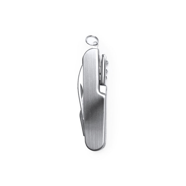 Navaja multiusos de acero inoxidable con 6 | ZORA (NA4095)