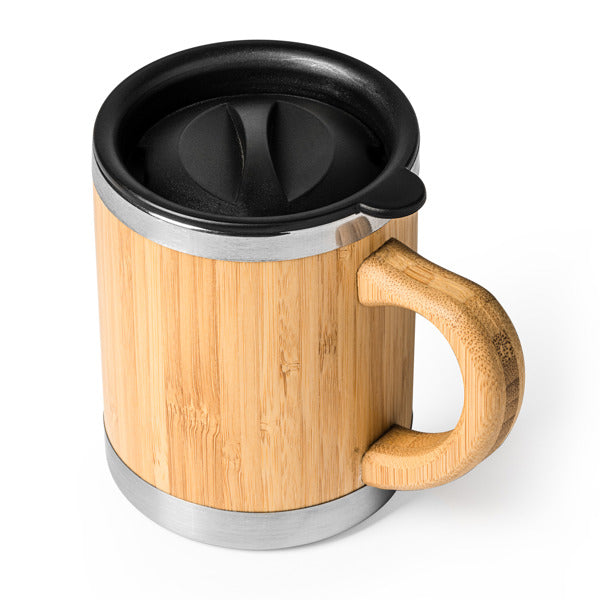 Taza de acero inoxidable con doble pared y | PANA (TZ4097)