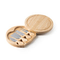 Set de quesos con 4 utensilios de acero | COMTE (QU4102)