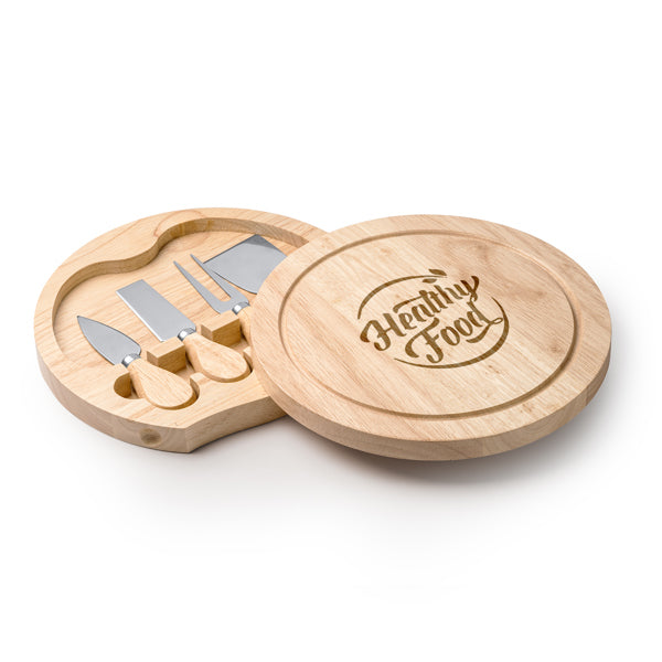 Set de quesos con 4 utensilios de acero | COMTE (QU4102)