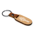 Llavero de madera natural en dos formatos, | MARBEL (KO4109)