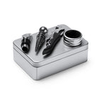 Set de vino con accesorios de acero inoxidable, | MALBEC (AB4112)