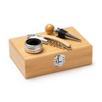 Set de vino con accesorios de acero inoxidable y | TINTOS (AB4129)