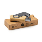 Memoria USB con cuerpo en bambú y clip giratorio | ULDON (US4190)