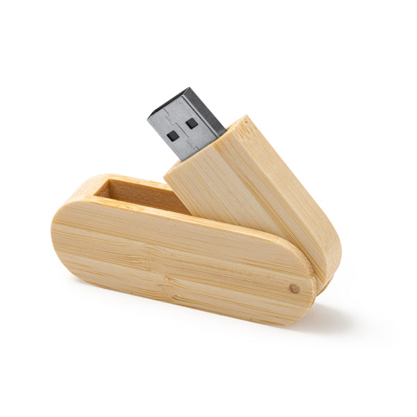 Memoria USB con cuerpo de bambú | GUDAR (US4191)