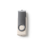 Memoria USB de fibra de trigo y clip giratorio | VENAK (US4194)