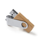 Memoria USB realizado con cartón reciclado y clip | VIBO (US4196)