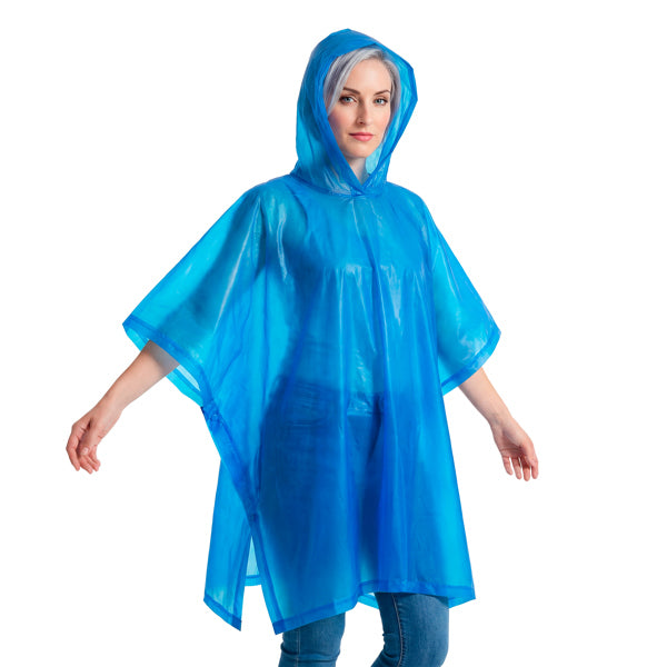 Poncho impermeable plegable, con capucha y | DAMPER (CB5600)