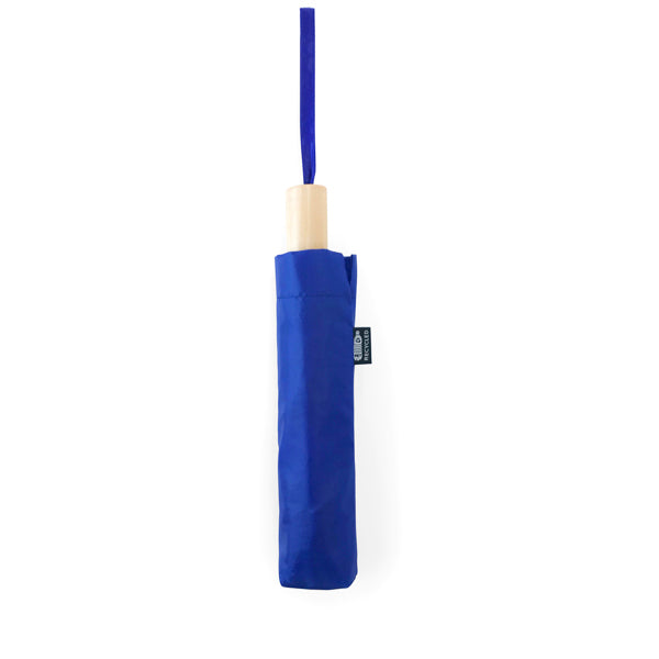 Paraguas plegable de RPET con funda a juego | KHASI (UM5610)