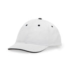 Gorra 6 paneles con sándwich a contraste 100% | PANEL (GO7008)