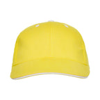 Gorra 6 paneles con sándwich a contraste 100% | PANEL (GO7008)