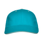 Gorra 6 paneles con sándwich a contraste 100% | PANEL (GO7008)