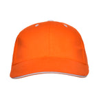 Gorra 6 paneles con sándwich a contraste 100% | PANEL (GO7008)