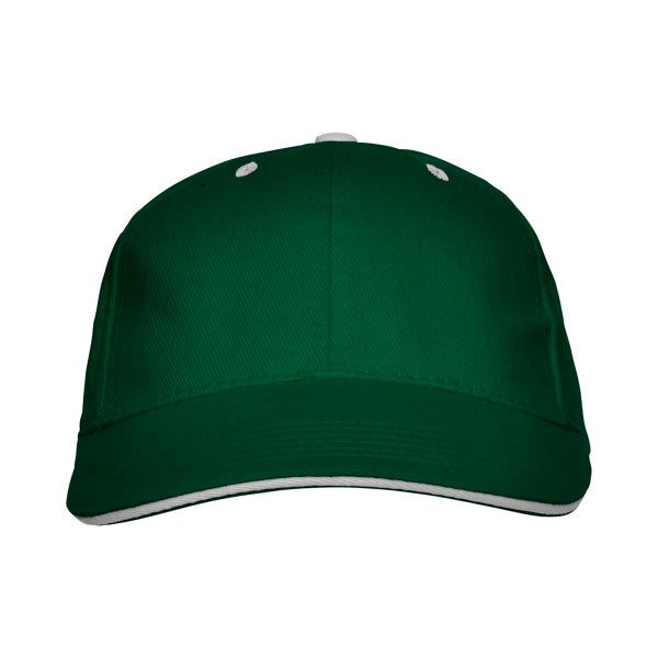 Gorra 6 paneles con sándwich a contraste 100% | PANEL (GO7008)