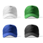 Gorra de 5 paneles algodón reciclado | FIDES (GO7009)