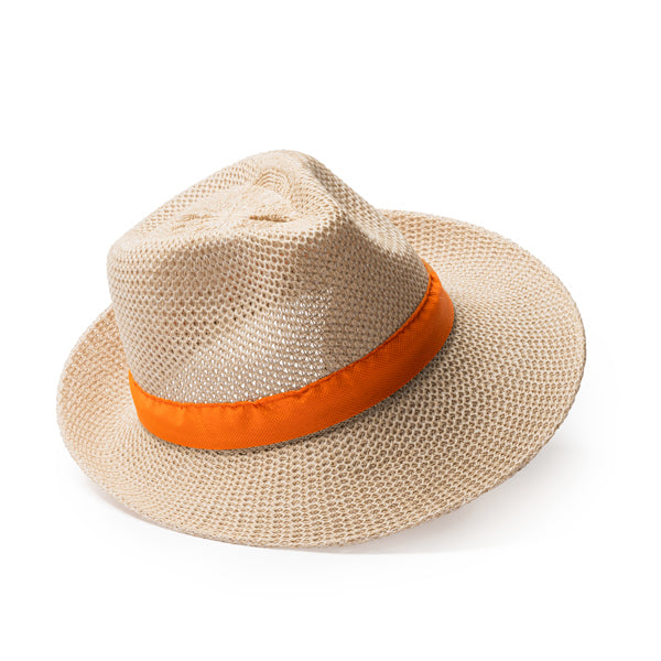 Elegante sombrero en material sintético con una | BELOC (SR7015)