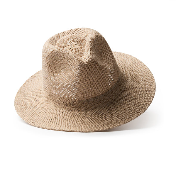 Elegante sombrero de ala plana para protegerte | JONES (SR7018)