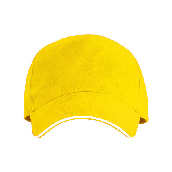 Gorra de 5 paneles 100% algodón, con sándwich a | ERIS (GO7019)