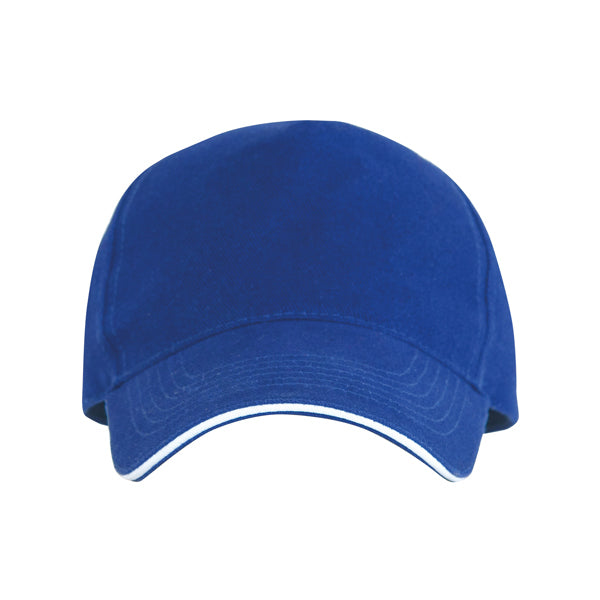 Gorra de 5 paneles 100% algodón, con sándwich a | ERIS (GO7019)